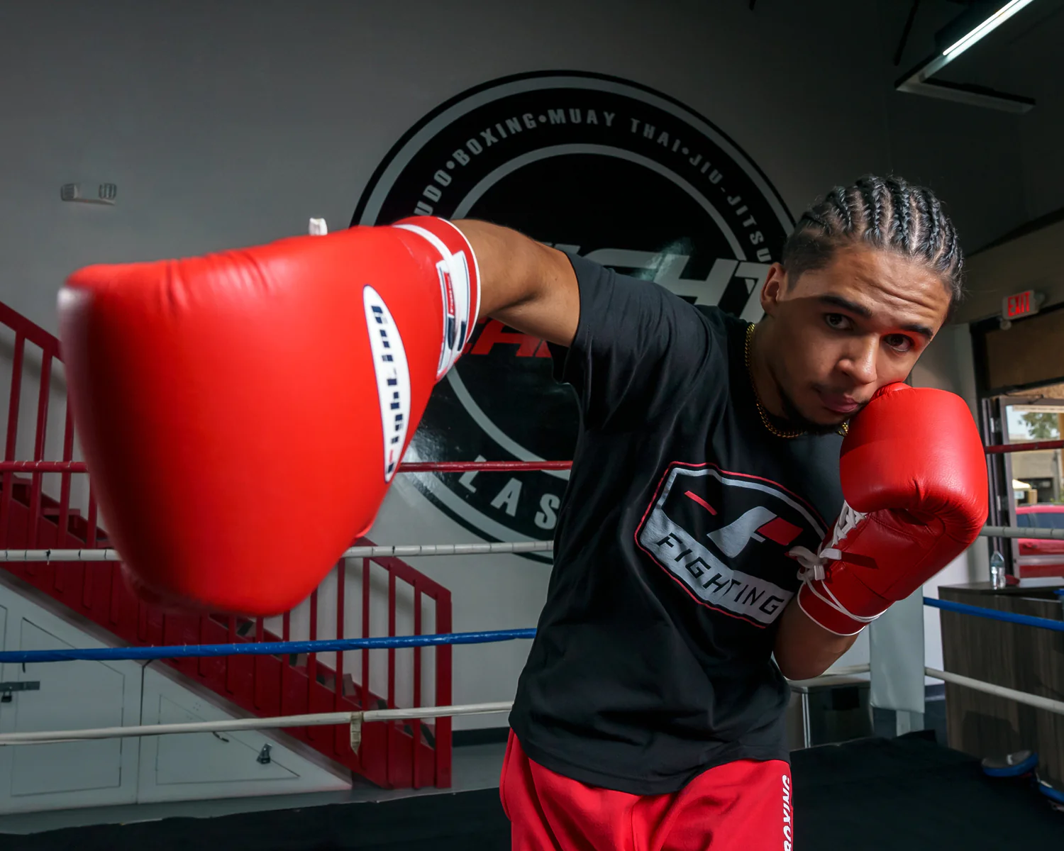 Fighting Fury Professional Lace Training Boxing Gloves - Image 9