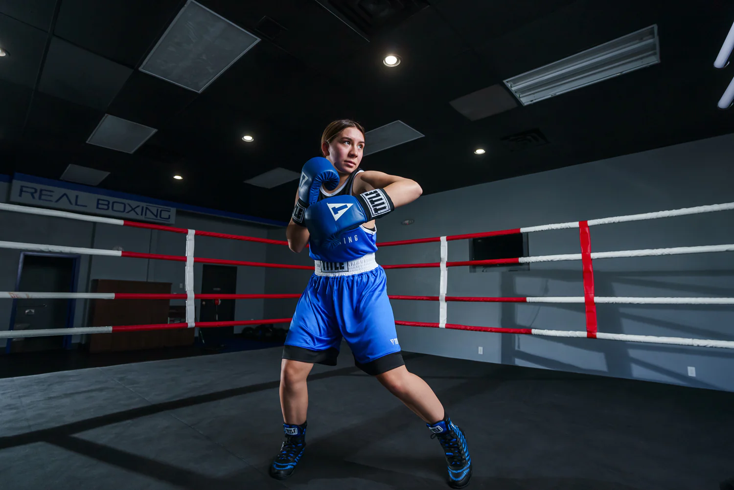 TITLE Boxing Border Reversible Amateur Competition Set - Image 10