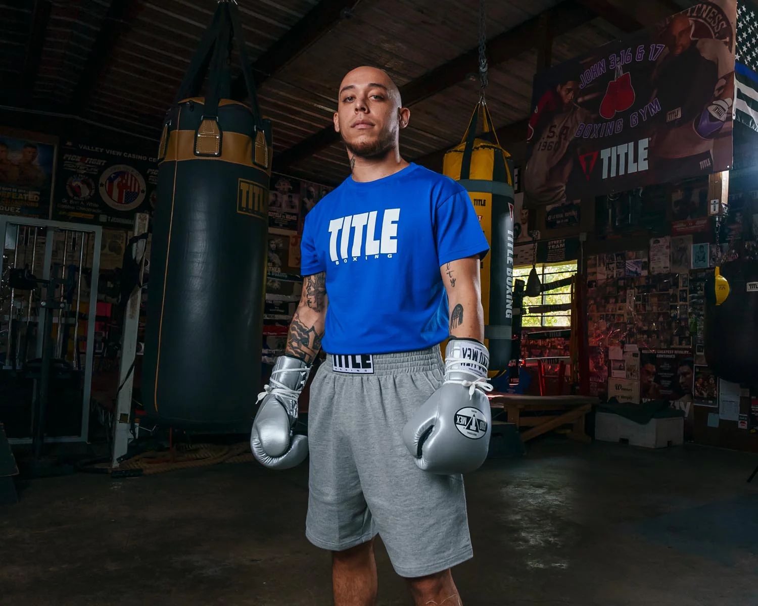 TITLE Boxing Iconic Block Tee - Image 9