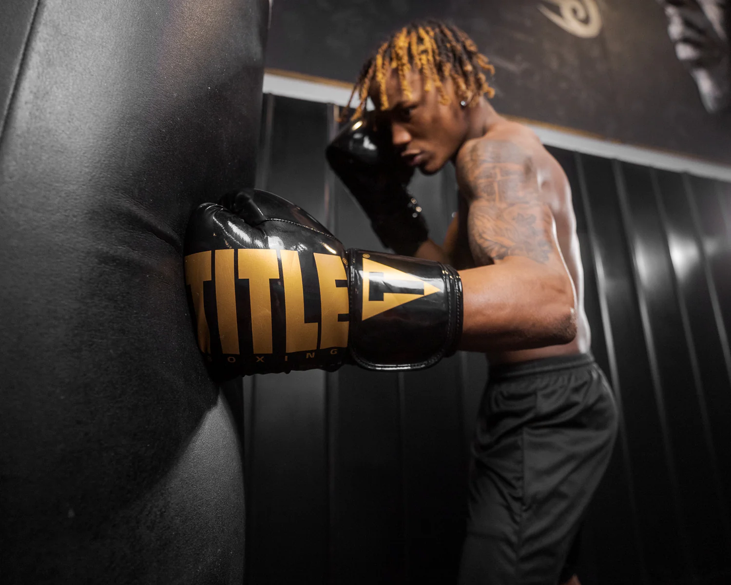 TITLE Boxing Inferno Intensity Elastic Training Boxing Gloves - Image 5
