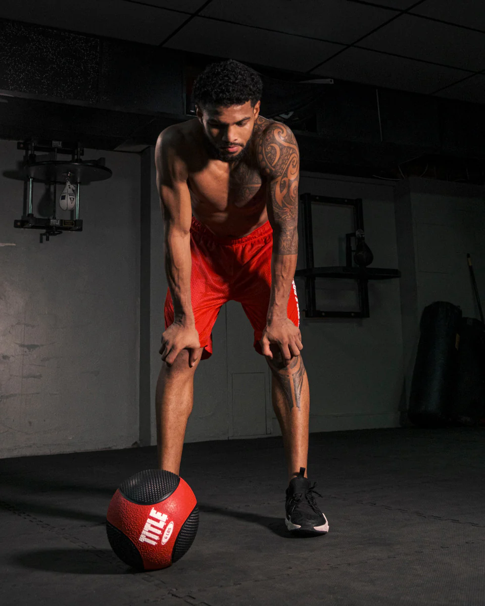TITLE Boxing Rubber Medicine Balls - Image 13