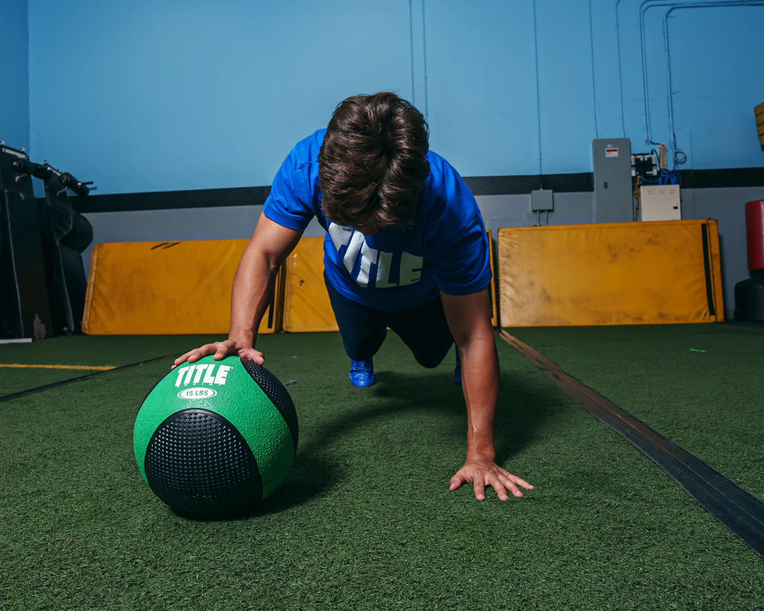 TITLE Boxing Rubber Medicine Balls - Image 8