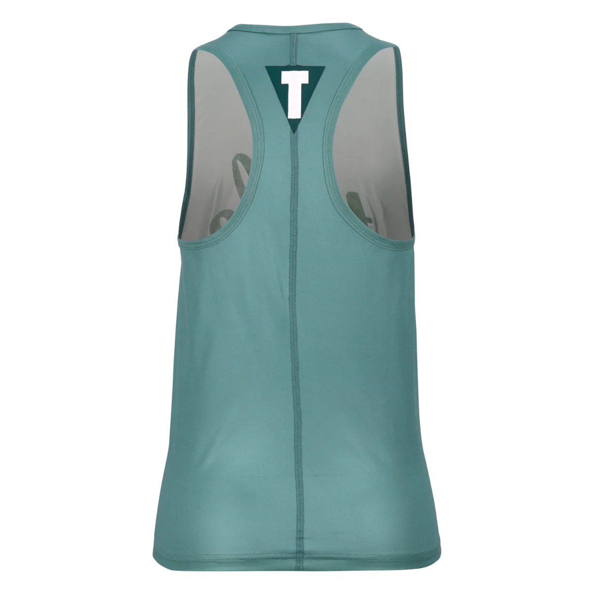 TITLE Boxing Script Racerback Women's Tank - Image 3