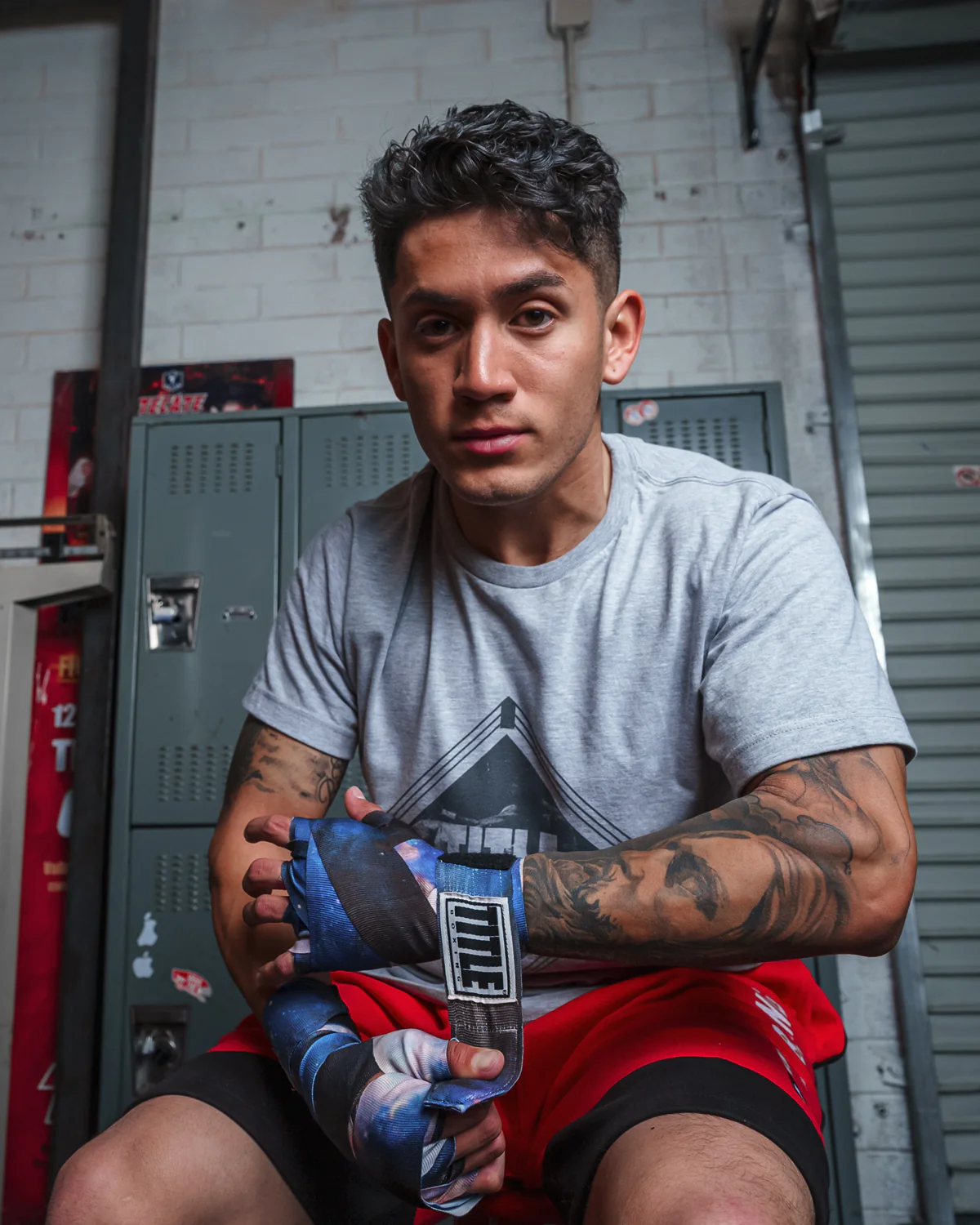 TITLE Boxing Sublimated 180" Semi-Elastic Mexican Hand Wraps - Image 2