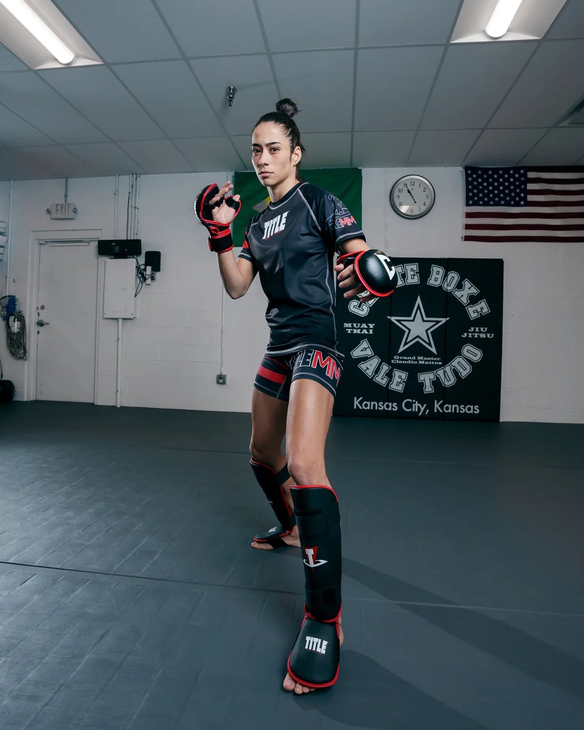 TITLE MMA Conflict Stand Up Shin Guards - Image 7