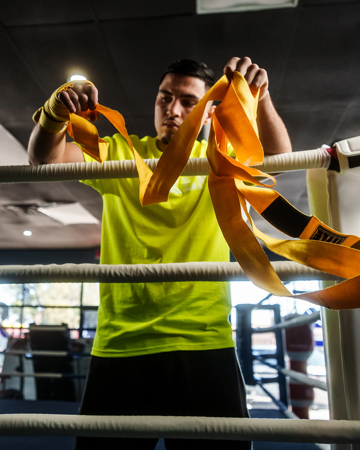 TITLE Boxing Select 180" Semi Elastic Mexican Hand Wraps - Image 32