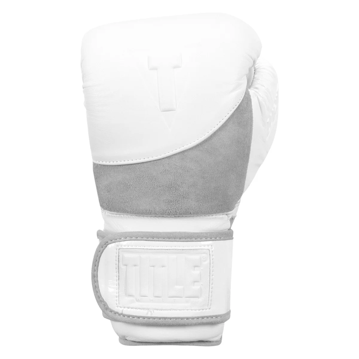TITLE White Boxing Pro Bag Boxing Gloves - Image 4